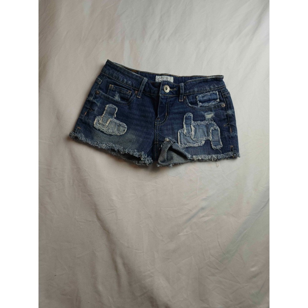 Aeropostale Cut Off Shorts Womens 24 Distressed Denim Indie Sleaze Festivalwear